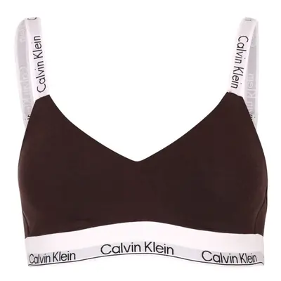 Calvin Klein MODERN COTTON NAT-LGHT LINED BRALETTE Dámská podprsenka, černá, velikost