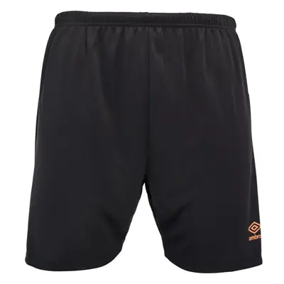 Umbro SPIRITO KNIT SHORT SNR Pánské šortky, černá, velikost