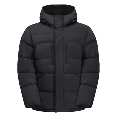 Jack Wolfskin ROEMERTOR Pánská péřová bunda, černá, velikost