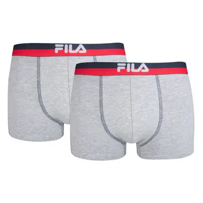 Fila MAN BOXERS PACK Pánské boxerky, šedá, velikost