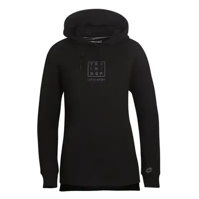 Lotto DINAMICO VI HOODIE Dámská mikina, černá, velikost