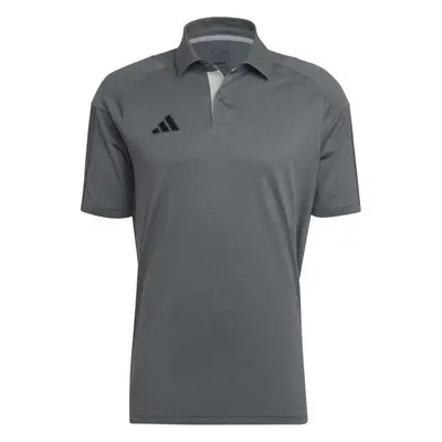 adidas TIRO POLO SHIRT Pánská polo košile, šedá, velikost