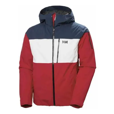 Helly Hansen GRAVITY JACKET Pánská lyžařská bunda, červená, velikost