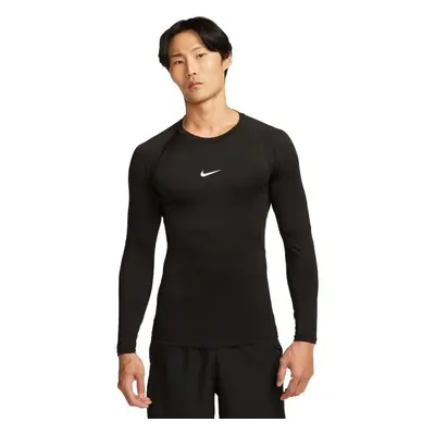 Nike DRI-FIT Pánské termotričko, černá, velikost