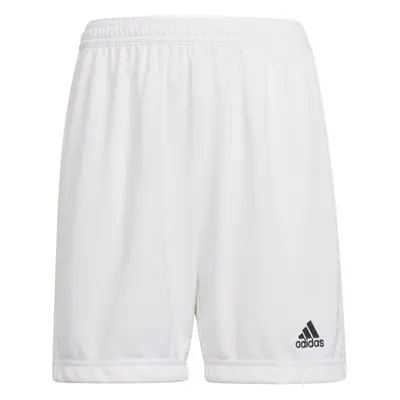 adidas ENTRADA SHORTS Juniorské fotbalové šortky, bílá, velikost