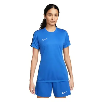 Nike DRI-FIT ACADEMY Dámské fotbalové tričko, modrá, velikost