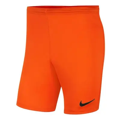 Nike DRI-FIT PARK III Pánské fotbalové kraťasy, oranžová, velikost