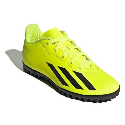 adidas X CRAZYFAST CLUB TF J Dětské turfy, žlutá