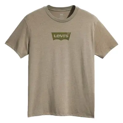 Levi's® GRAPHIC CREWNECK Pánské tričko, khaki, velikost