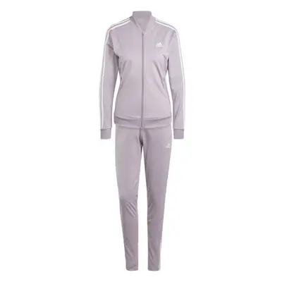 adidas ESSENTIALS 3-STRIPES TRACKSUIT Dámská tepláková souprava, fialová, velikost