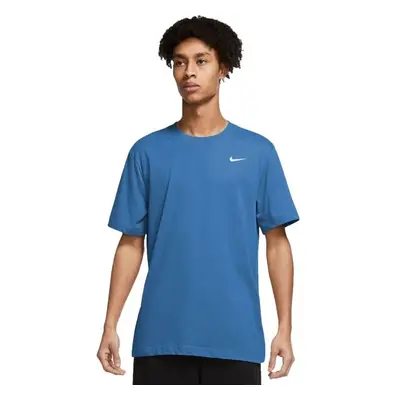 Nike DRI-FIT Pánské tréninkové tričko, modrá, velikost