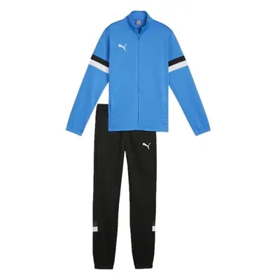 Puma TEAMRISE TRACKSUIT JR Dětská tepláková souprava, modrá, velikost