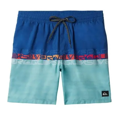 Quiksilver EVERYDAY WORDBLOCK VOLLEY Pánské plavky, modrá, velikost