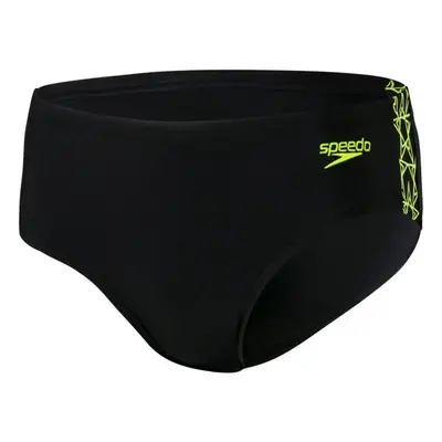 Speedo BOOMSTAR SPLICE 6.5 CM BRIEF Chlapecké slipové plavky, černá, velikost