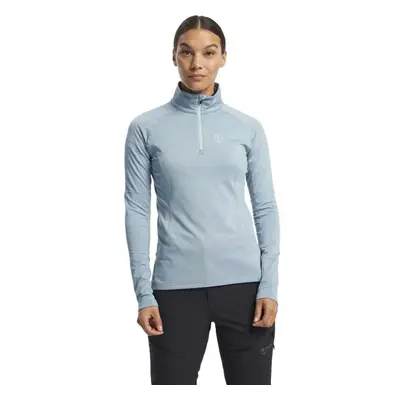 TENSON TXLITE HALF ZIP W Dámská mikina, světle modrá, velikost