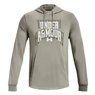 Under Armour RIVAL TERRY GRAPHIC Pánská mikina, zelená, velikost