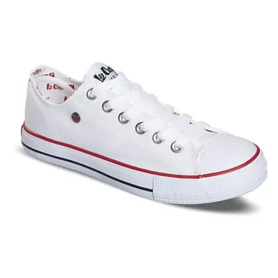 Lee Cooper CANVAS Pánské tenisky, bílá, velikost