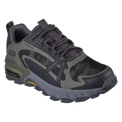 Skechers MAX PROTECT - TASKFORCE Pánská volnočasová obuv, khaki, velikost