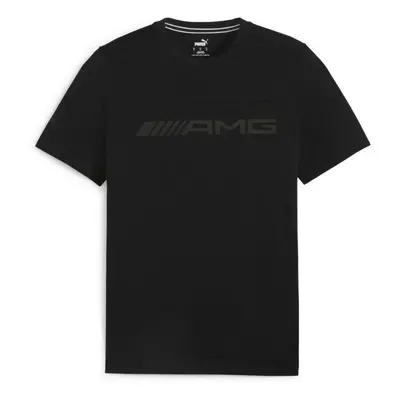 Puma MERCEDES - AMG PETRONAS LOGO TEE Pánské triko, černá, velikost