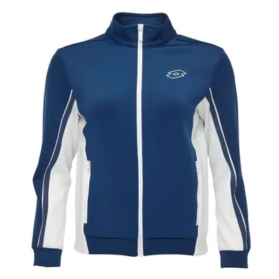 Lotto SQUADRA III FULL-ZIP TOP Chlapecká sportovní mikina, modrá, velikost