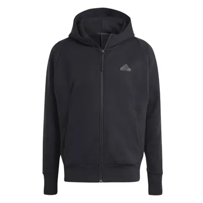 adidas Z.N.E. WINTERIZED TRACK TOP Pánská zimní sportovní bunda, černá, velikost