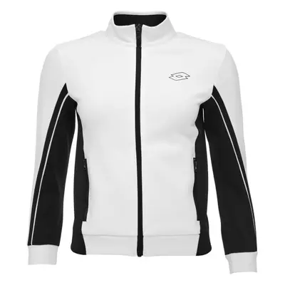 Lotto SQUADRA III FULL-ZIP TOP Dívčí sportovní mikina, bílá, velikost