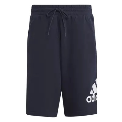 adidas ESSENTIALS BIG LOGO FRENCH TERRY SHORTS Pánské kraťasy, tmavě modrá, velikost