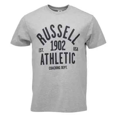 Russell Athletic T-SHIRT Pánské tričko, šedá, velikost