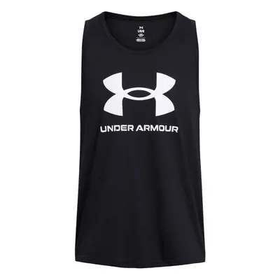 Under Armour SPORTSTYLE Pánské tílko, černá, velikost