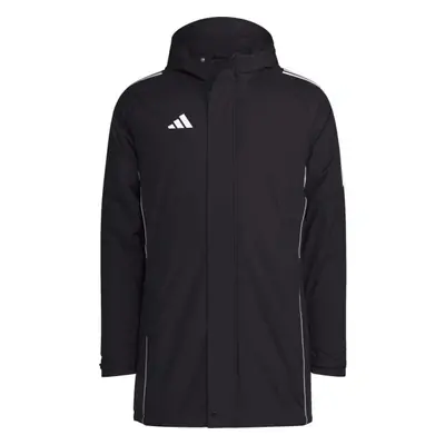 adidas TIRO STADIUM PARKA Pánská fotbalová parka, černá, velikost