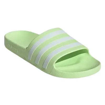 adidas ADILETTE AQUA Unisex pantofle, světle zelená