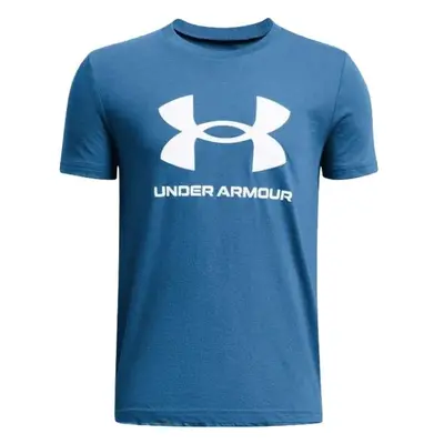 Under Armour SPORTSTYLE LOGO Chlapecké triko, modrá, velikost