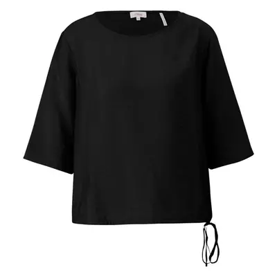 s.Oliver RL BLOUSE Dámské tričko, černá, velikost