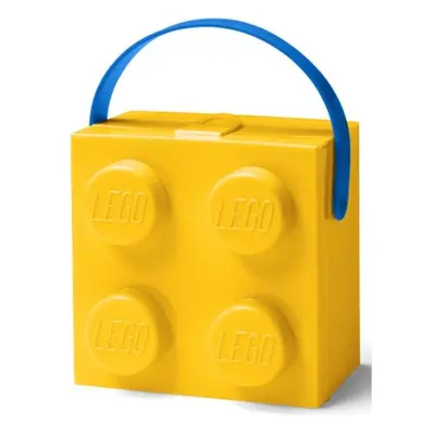 LEGO Storage HANDLE BOX Box na svačinu, žlutá, velikost