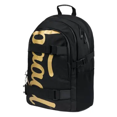 BAAGL SKATE BACKPACK GOLD Školní batoh, černá, velikost