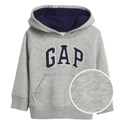 GAP PULLOVER LOGO Chlapecká mikina, šedá, velikost