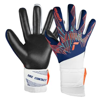 Reusch PURE CONTACT SILVER Pánské brankářské rukavice, modrá, velikost