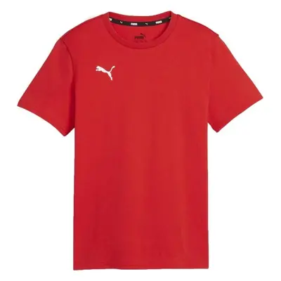 Puma TEAMGOAL CASUALS TEE JR Chlapecké sportovní triko, červená, velikost