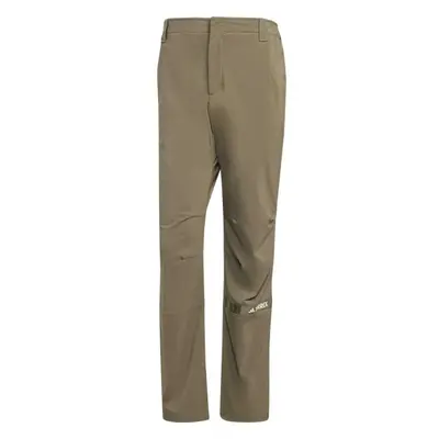 adidas TERREX MULTI WOVEN PANTS Pánské outdoorové kalhoty, khaki, velikost