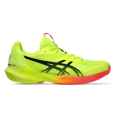 ASICS SOLUTION SPEED FF CLAY PARIS Pánská tenisová obuv, reflexní neon