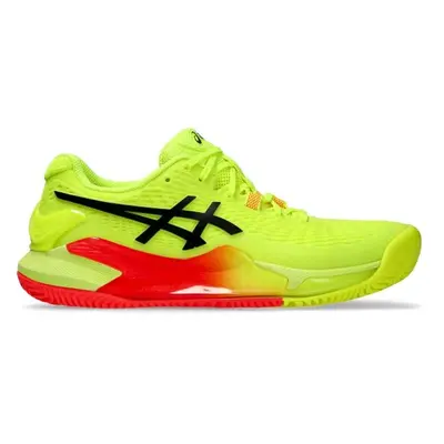 ASICS GEL-RESOLUTION CLAY PARIS W Dámská tenisová obuv, reflexní neon