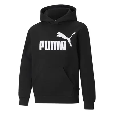 Puma ESSENTIALS BIG LOGO HOODIE Chlapecká mikina, černá, velikost