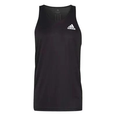 adidas OWN THE RUN TANK TOP Pánské sportovní tílko, černá, velikost