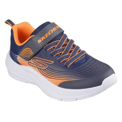 Skechers MICROSPEC ADVANCE Dětská vycházková obuv, modrá, velikost