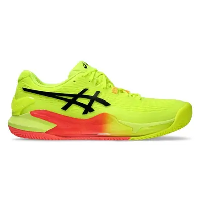 ASICS GEL-RESOLUTION CLAY PARIS Pánská tenisová obuv, reflexní neon