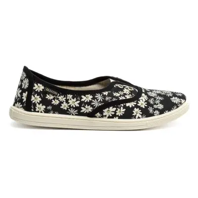 Oldcom SARAH PRINT Dámské slip-on boty, černá, velikost