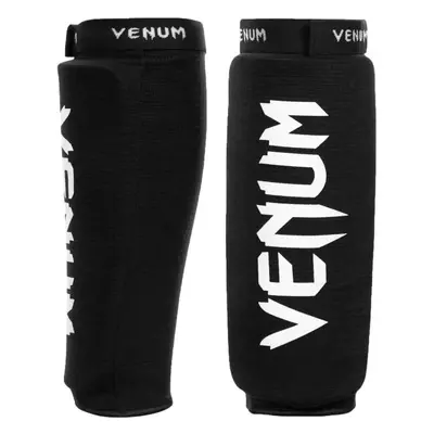 Venum KONTACT SHIN GUARDS Chrániče holení, černá, velikost