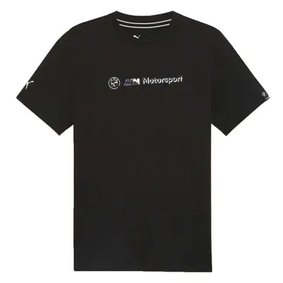 Puma BMW MOTORSPORT LOGO TEE+ Pánské triko, černá, velikost