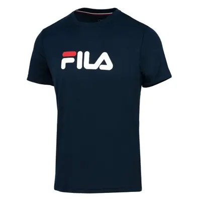 Fila T-SHIRT LOGO Pánské triko, tmavě modrá, velikost