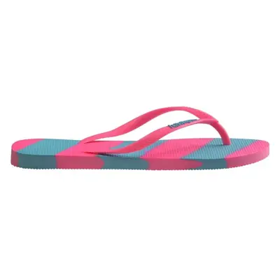 HAVAIANAS SLIM COLOR FUN Dámské žabky, růžová